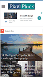 Mobile Screenshot of pixelpluck.com